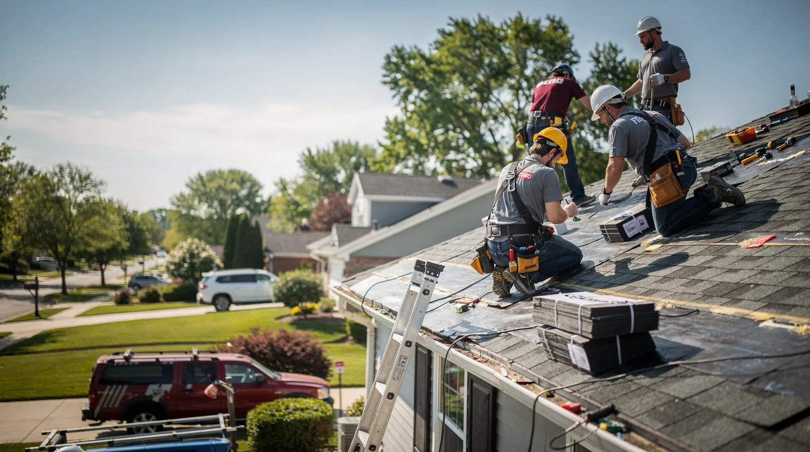 Roof Repair in Churchton, MD around you